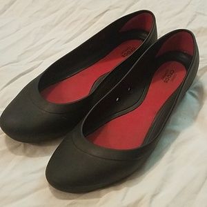 Crocs Lina Flats - Black Size 8 W